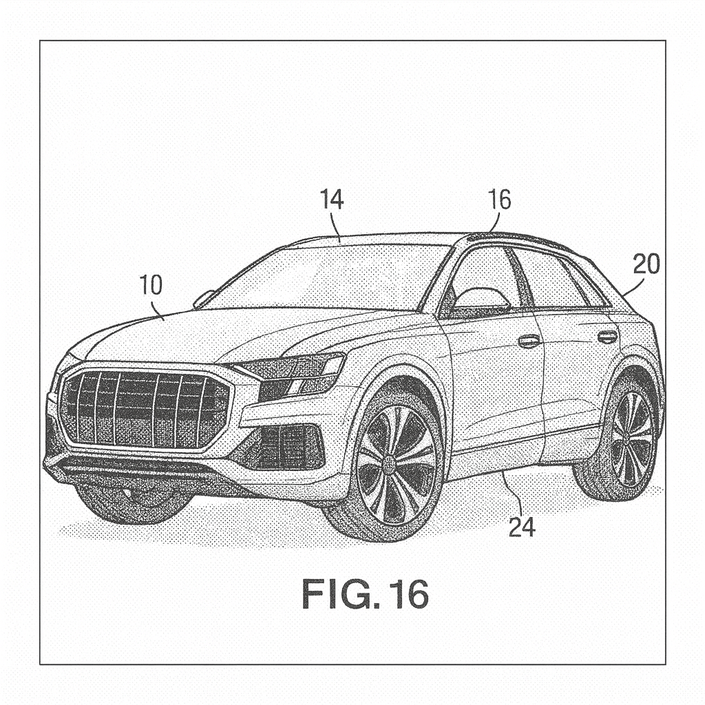 2020 Audi Q5 E-Tron Sketch